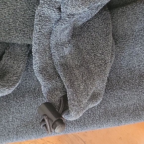 Columbia Front Zip Fleece Jacket Charcoal Grey, L, GUC - Picture 7 of 7